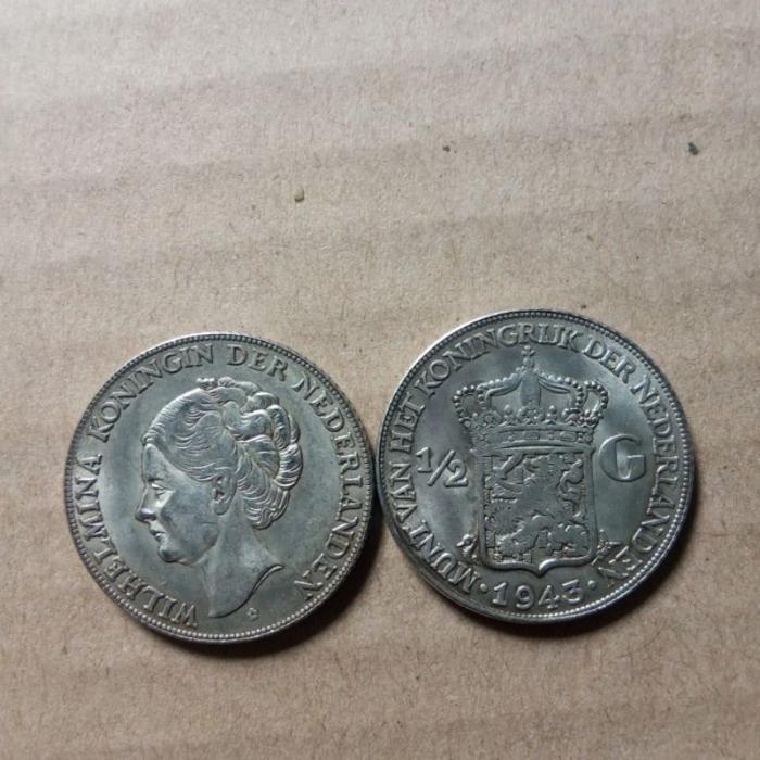 PROMO Spesial Koin Perak Belanda 1943 Terlaris