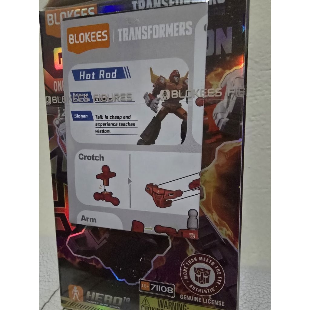 BLOKEES Hot Rod (transformers gv08 ofc)