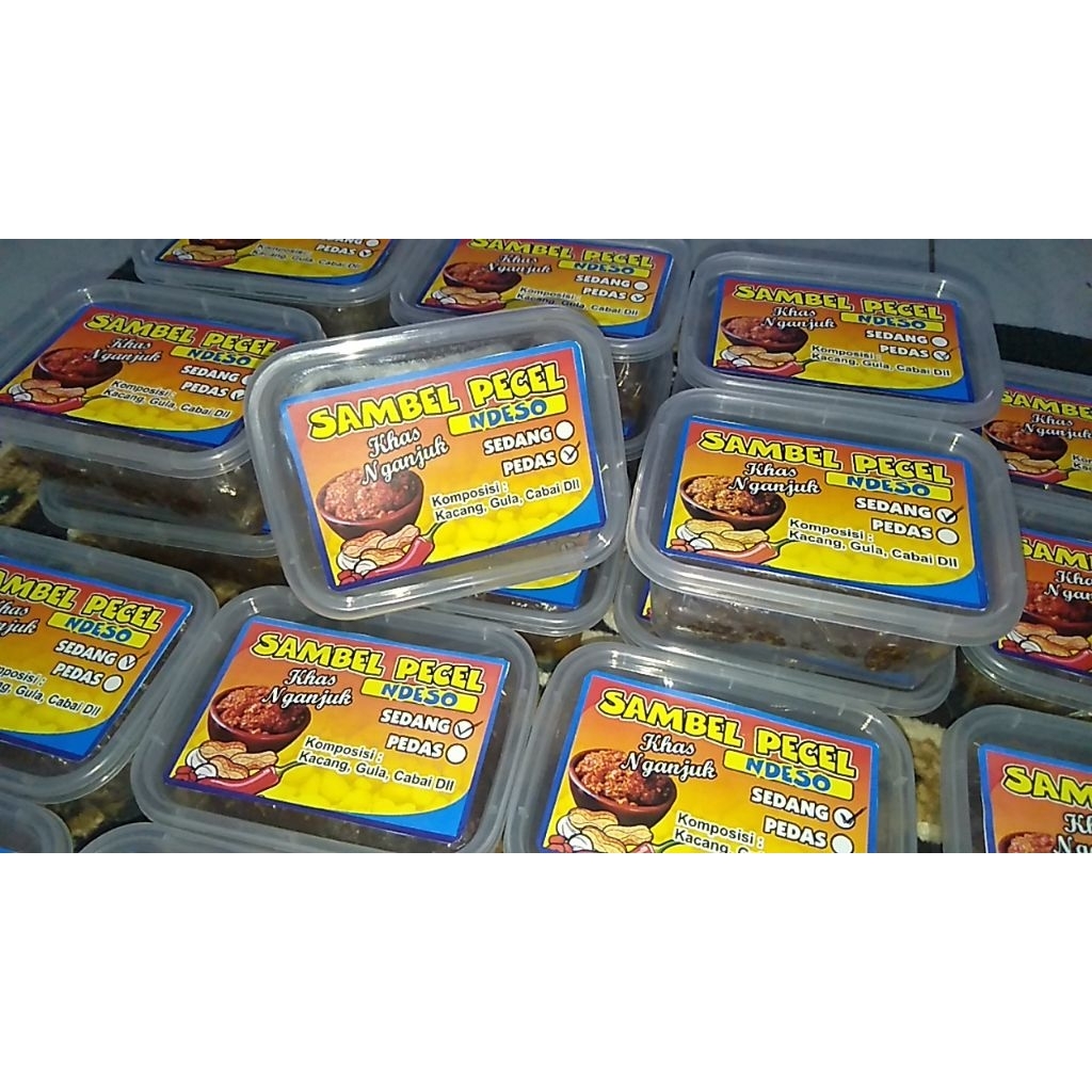 SAMBEL PECEL KHAS NGANJUK / BUMBU PECEL