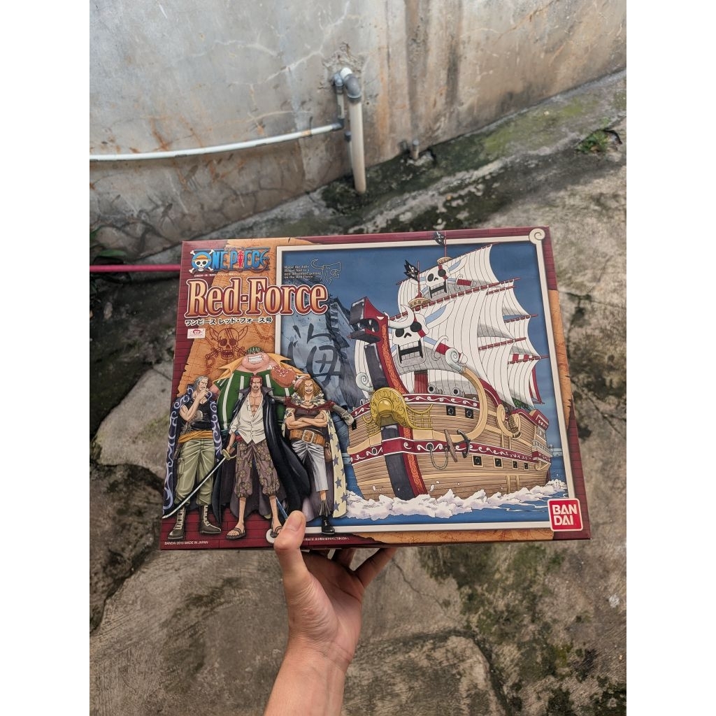 Red Force Model Kit One Piece Bandai