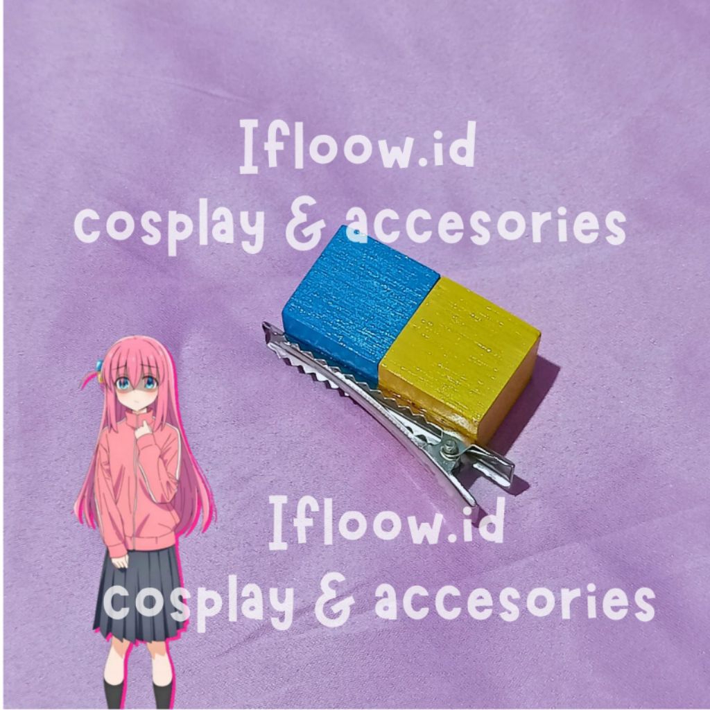 Jepit Rambut Bocchi The Rock Cosplay | Jepit Cosplay Bocchi