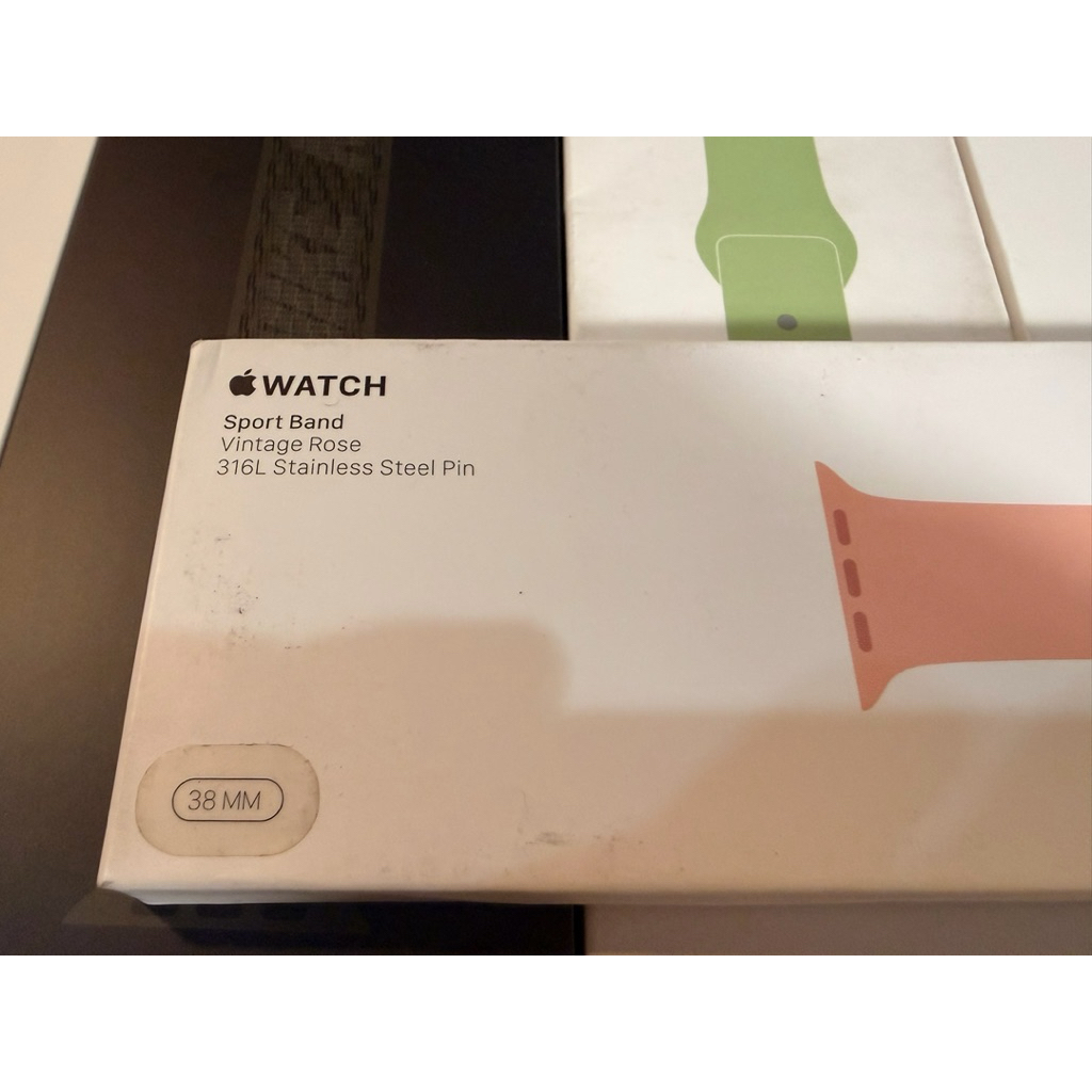 Original Second Apple Watch Sport Band Vintage Rose 38mm