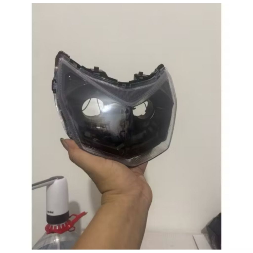 Headlamp Lampu Depan Supra X 125 New Fi Injeksi 2015 Custom Dudukan H4