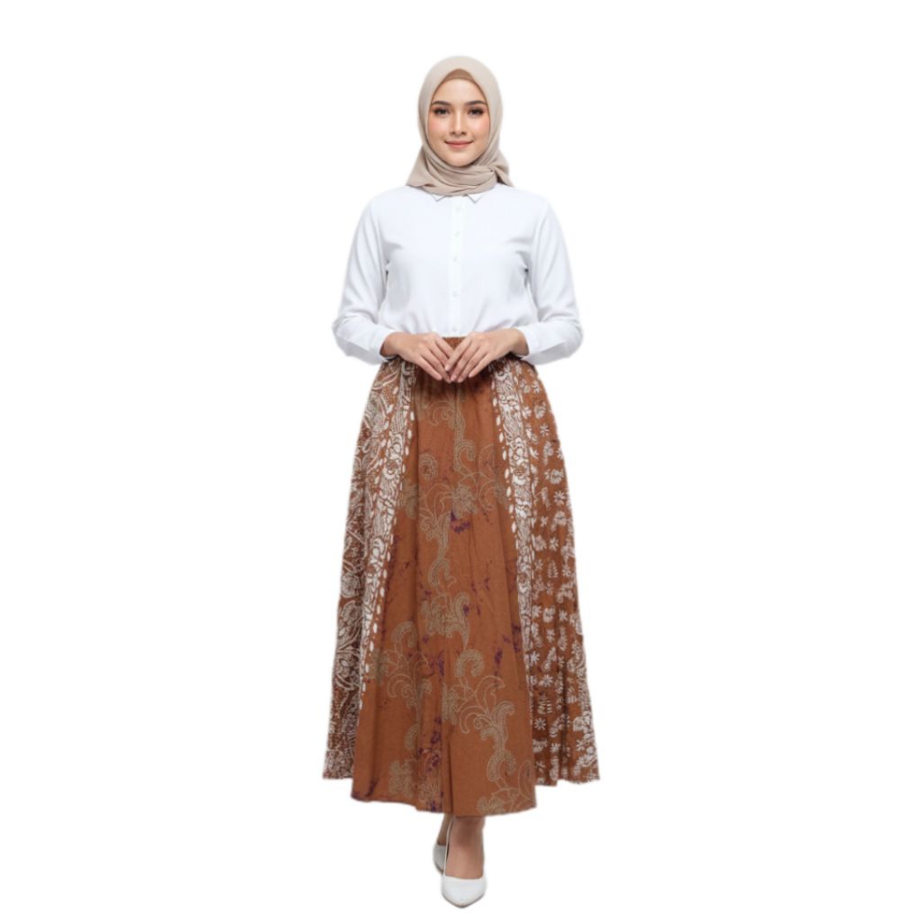 BATIK KEVIN - Rok Batik Cap Rok Payung Bawahan Wanita