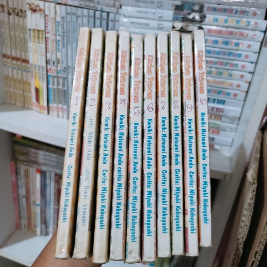 komik kitchen princess vol 1-10 set eksrent