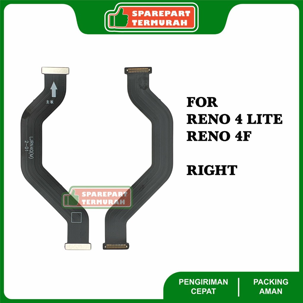 Flexible Board Penghubung Papan Cas For Oppo Reno 4 Lite - Reno 4F - Right