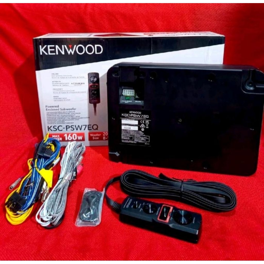 Subwoofer Kolong Aktif KENWOOD KSC-PSW7EQ