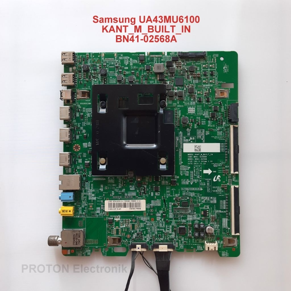 Mainboard LED Smart TV Samsung UA43MU6100 UA43MU6100K UA43MU6100KPXD Mesin Matherboard LCD KANT M BU