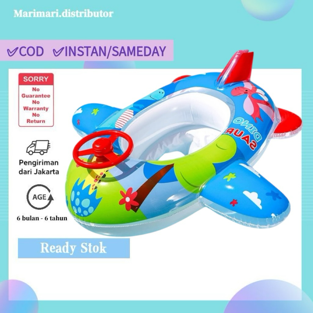 Pelampung renang bayi/swim trainer training/ban renang bayi/pelampung renang anak duduk/pelampung