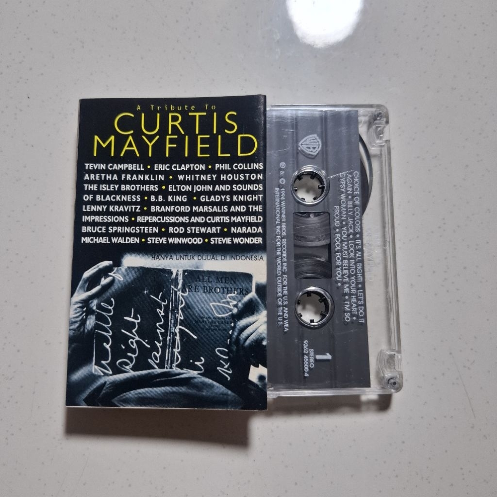 Kaset Pita A Tribute To Curtis MayField Second