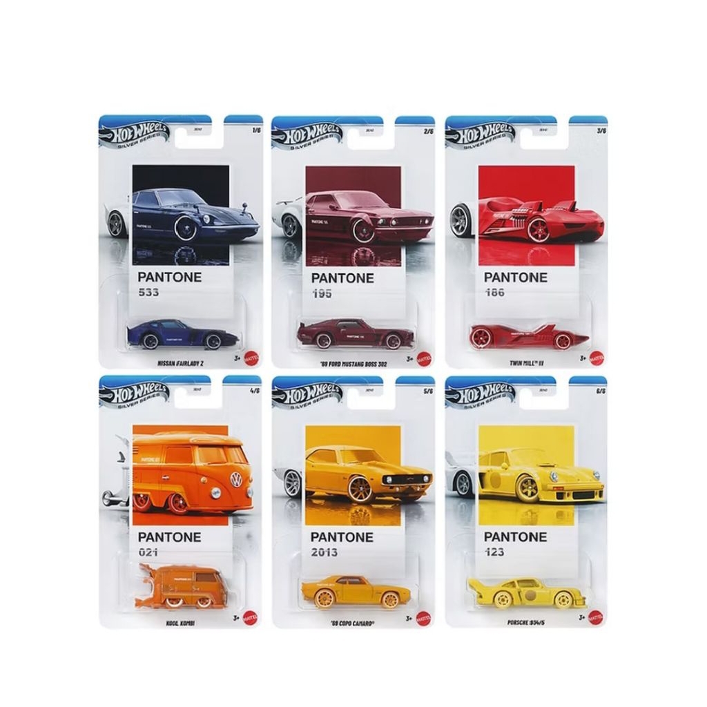 Hot wheels pantone
