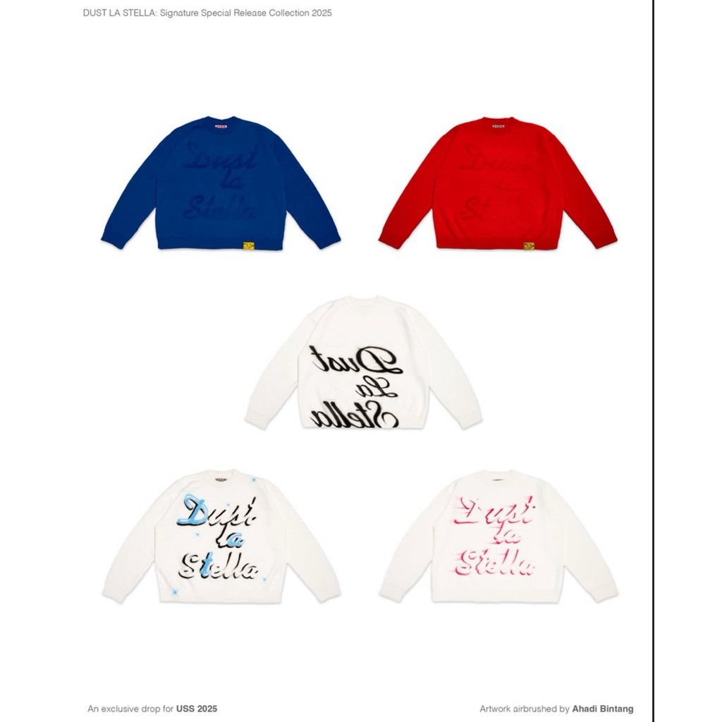 PRE ORDER KNITWEAR DUST LA STELA