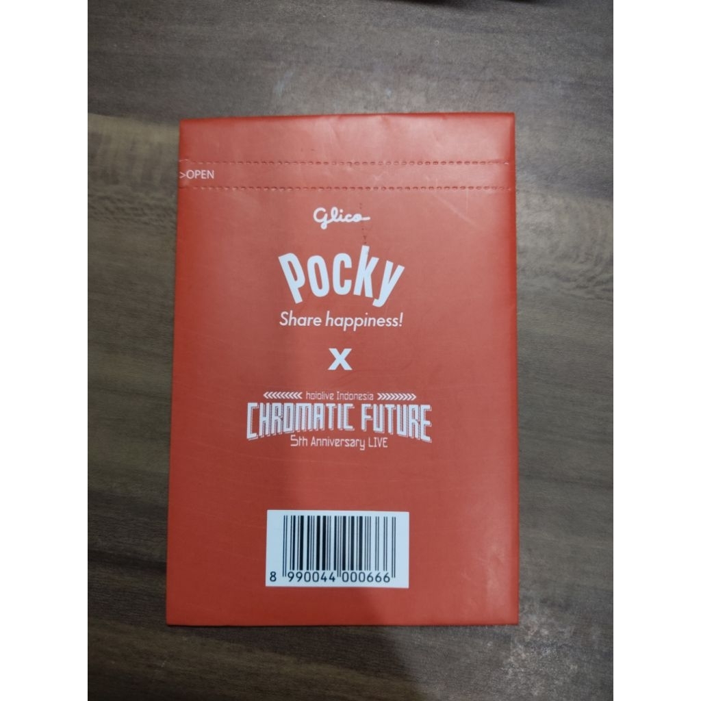 Hololive x Pocky Photocard