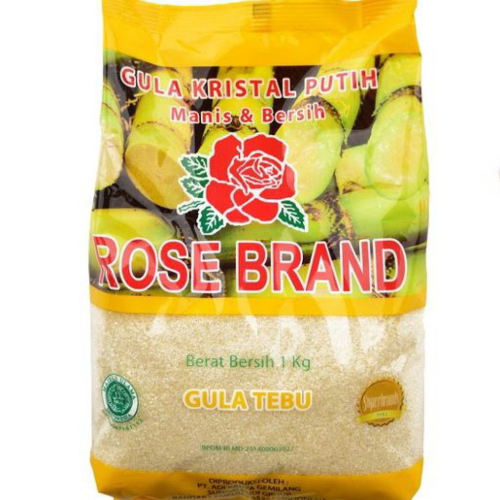 Gula Pasir Rose Brand 1kg Gula Tebu Rose Brand 1kg