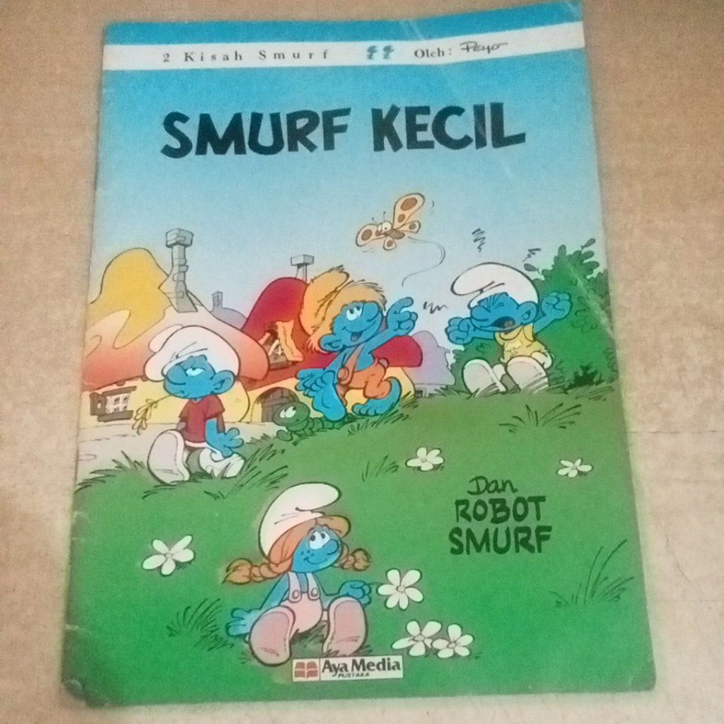 Komik 2 Kisah Smurf: SMURF KECIL Dan ROBOT SMURF