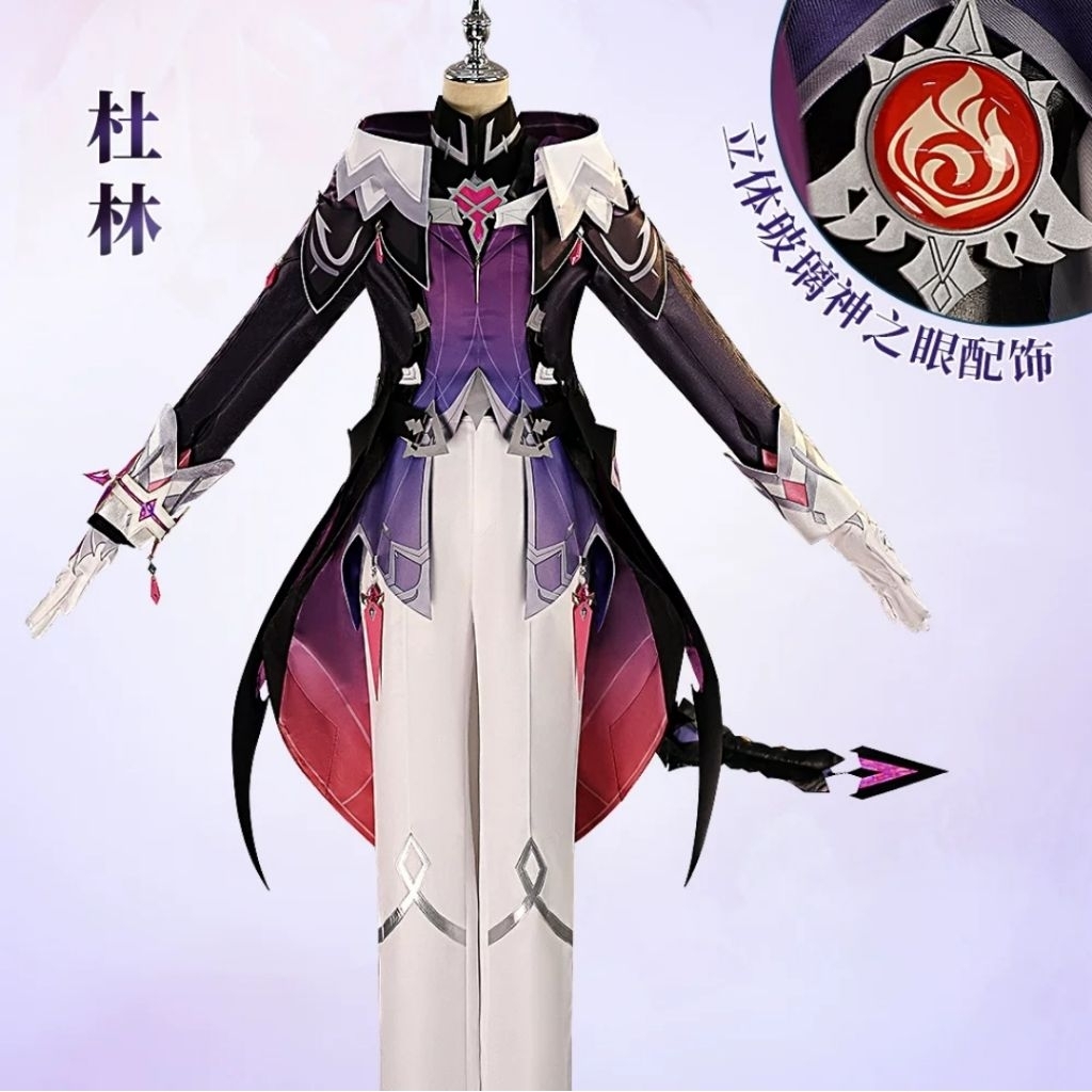 WAIFUKU - PO Durin Genshin Impact Kostum Cosplay Costume Brand Iyungtoo Wudu