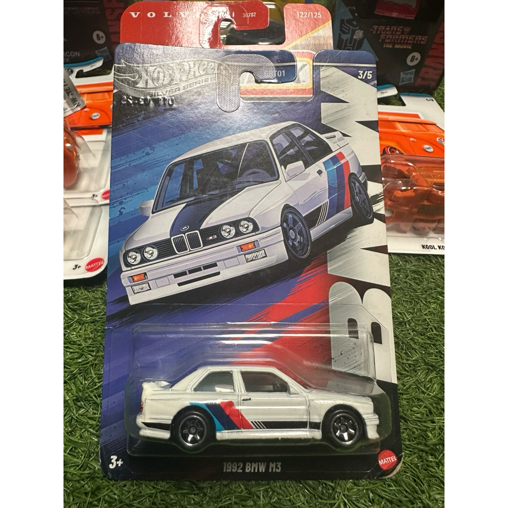HOT WHEELS SILVER SERIES BMW M3 PUTIH