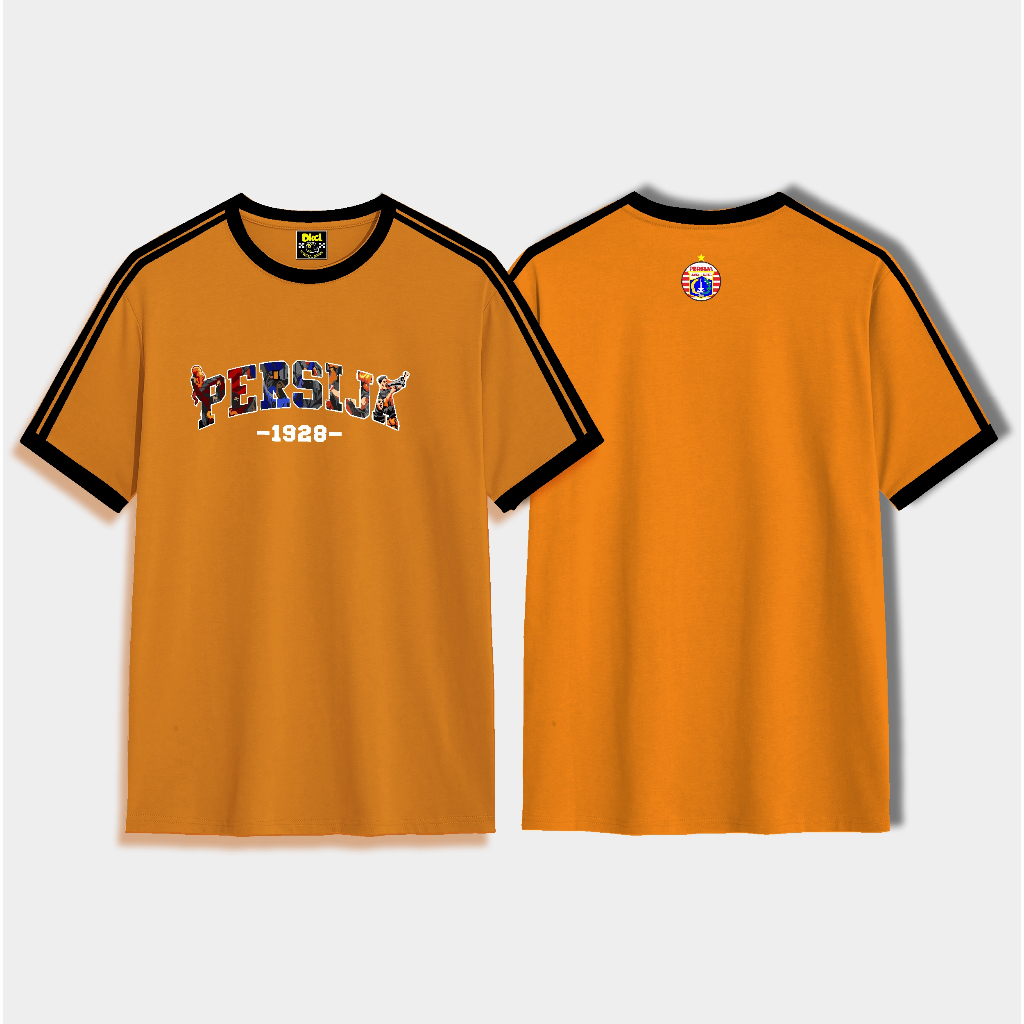 Baju kaos persija -jakmania  cotton combed sablon dtf