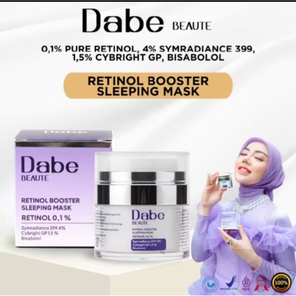 Retinol Booster Dabe Beauty Sleeping Mask (ORI) X Bella Sofi