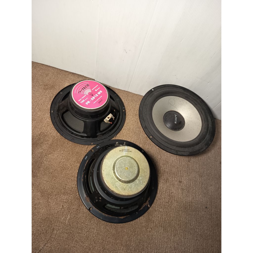 speaker woofer 7inch advante dan audax (bekas copotan)