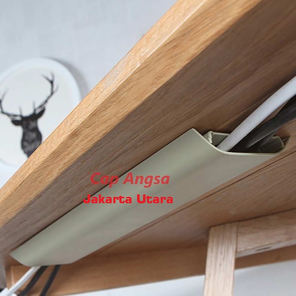 [CAPANGSA_01] Kabel Organizer Duct Dak Cable Hide Tray 30cm | Cable Management Trunking Dinding Meja