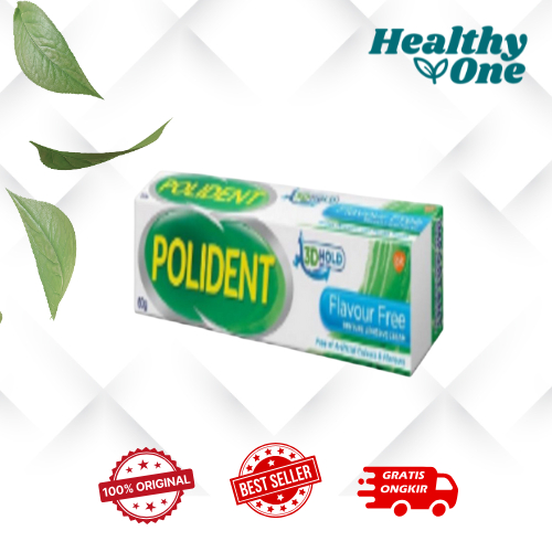 POLIDENT DENTURE ADHESIVE 60GR