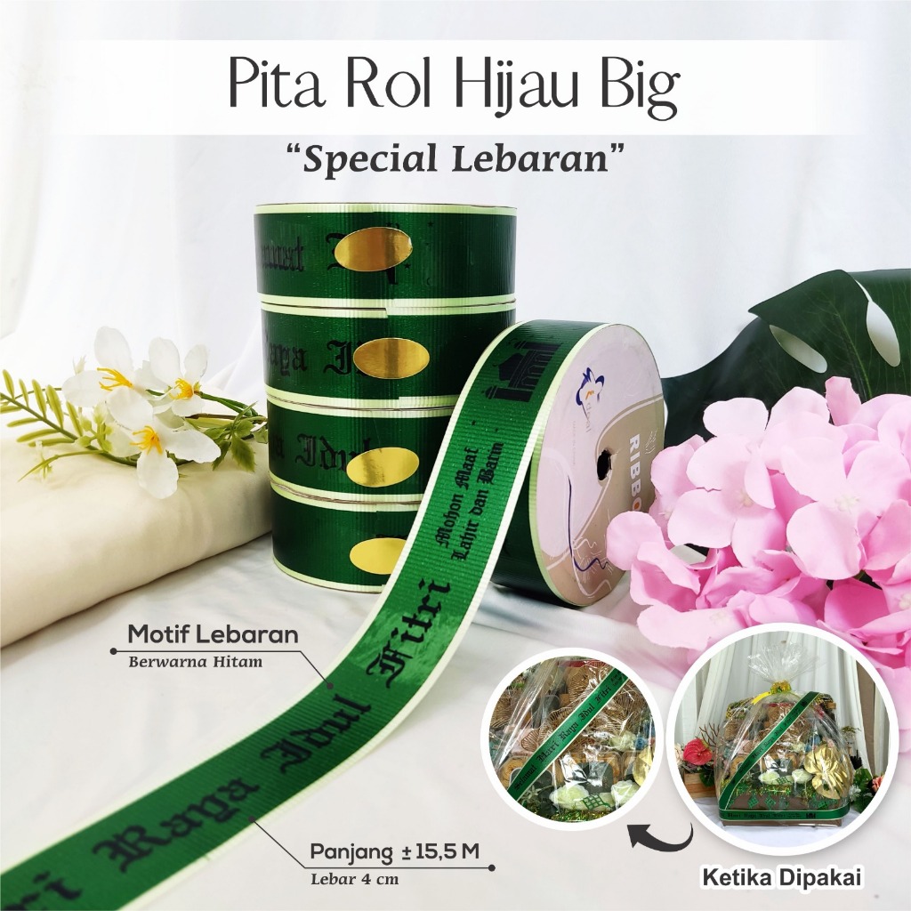 Pita Hampers Lebaran Pita Hampers Pita Souvenir Pita Lebaran Idul Fitri Pita Hampers Premium