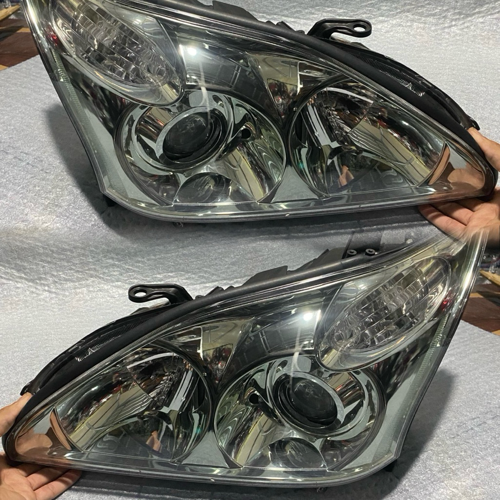 headlamp lampu depan toyota harrier original 2008