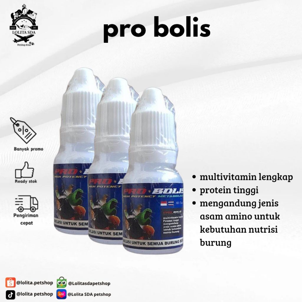 Pro Bolis High Metabolisme Burung