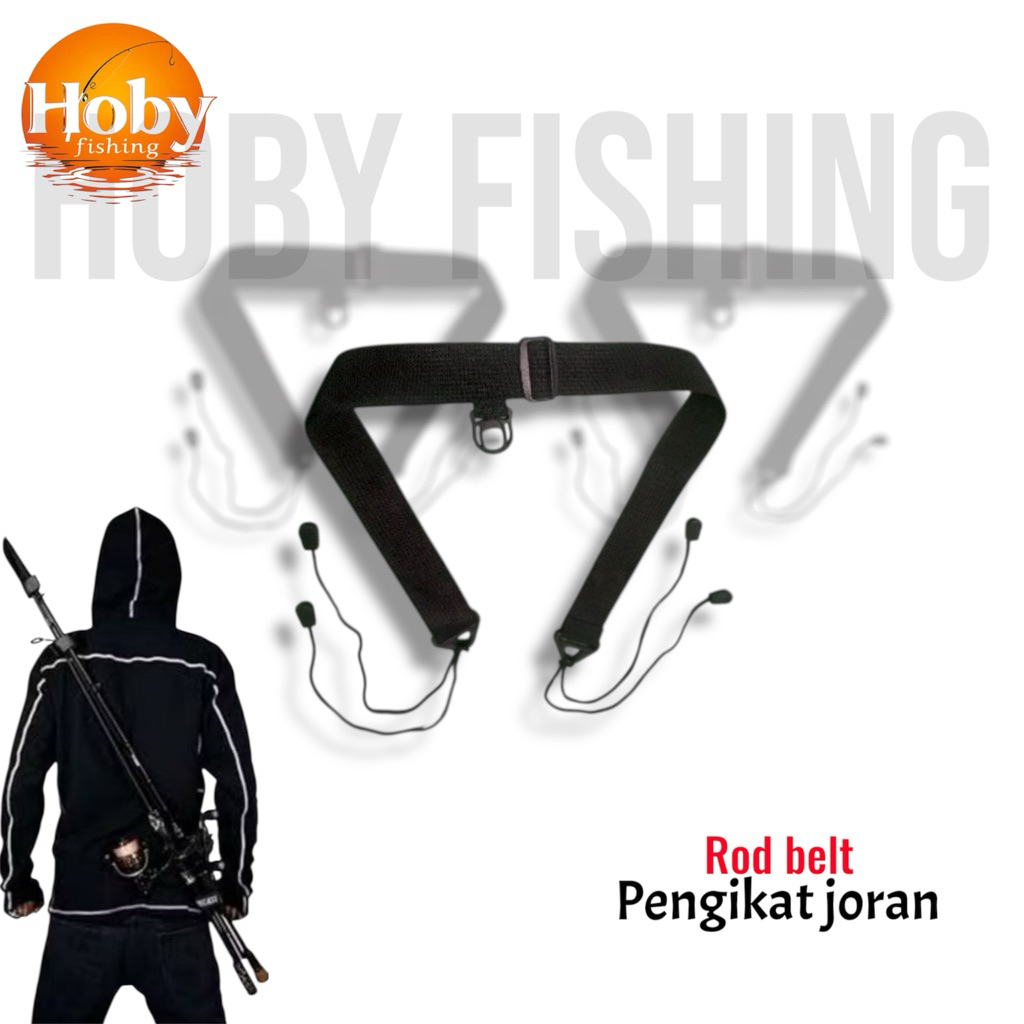 Rod belt - pengikat joran pancing gendongan pancing