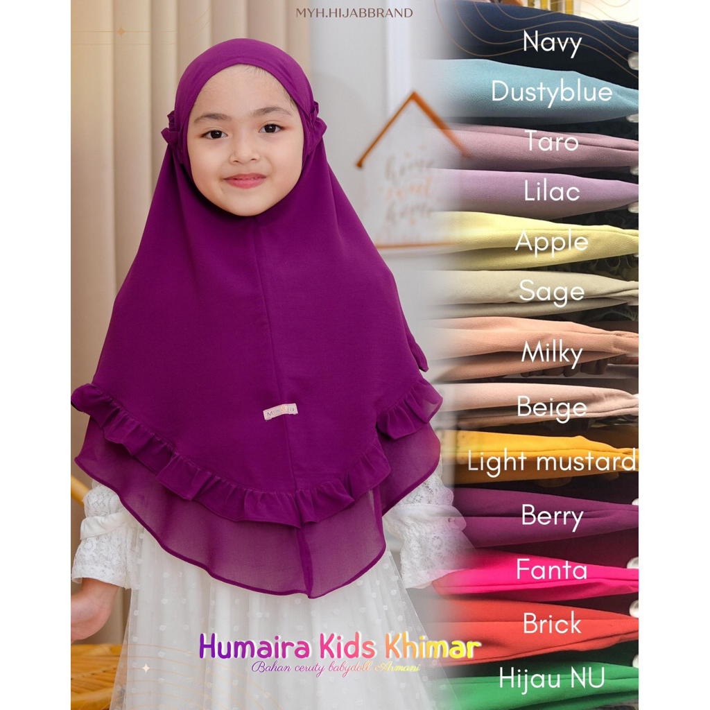 HUMAIRA KHIMAR KIDS