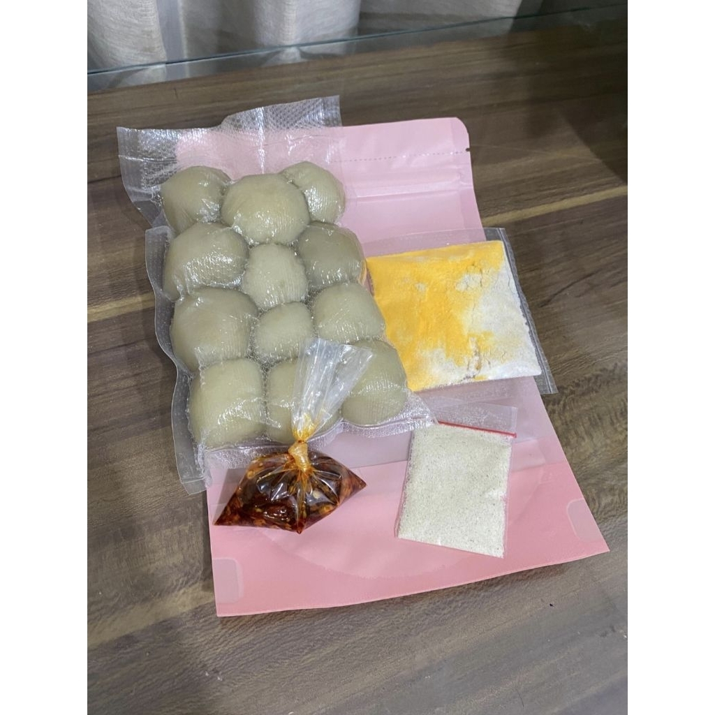 Cimol Keju Kuah Creamy
