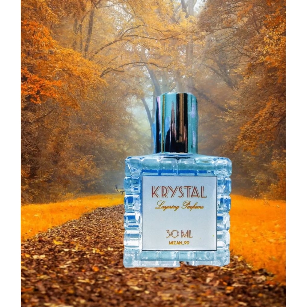 KRYSTAL Parfum Wanita,..Segar Cerah & Bersinar Edp 30ml.