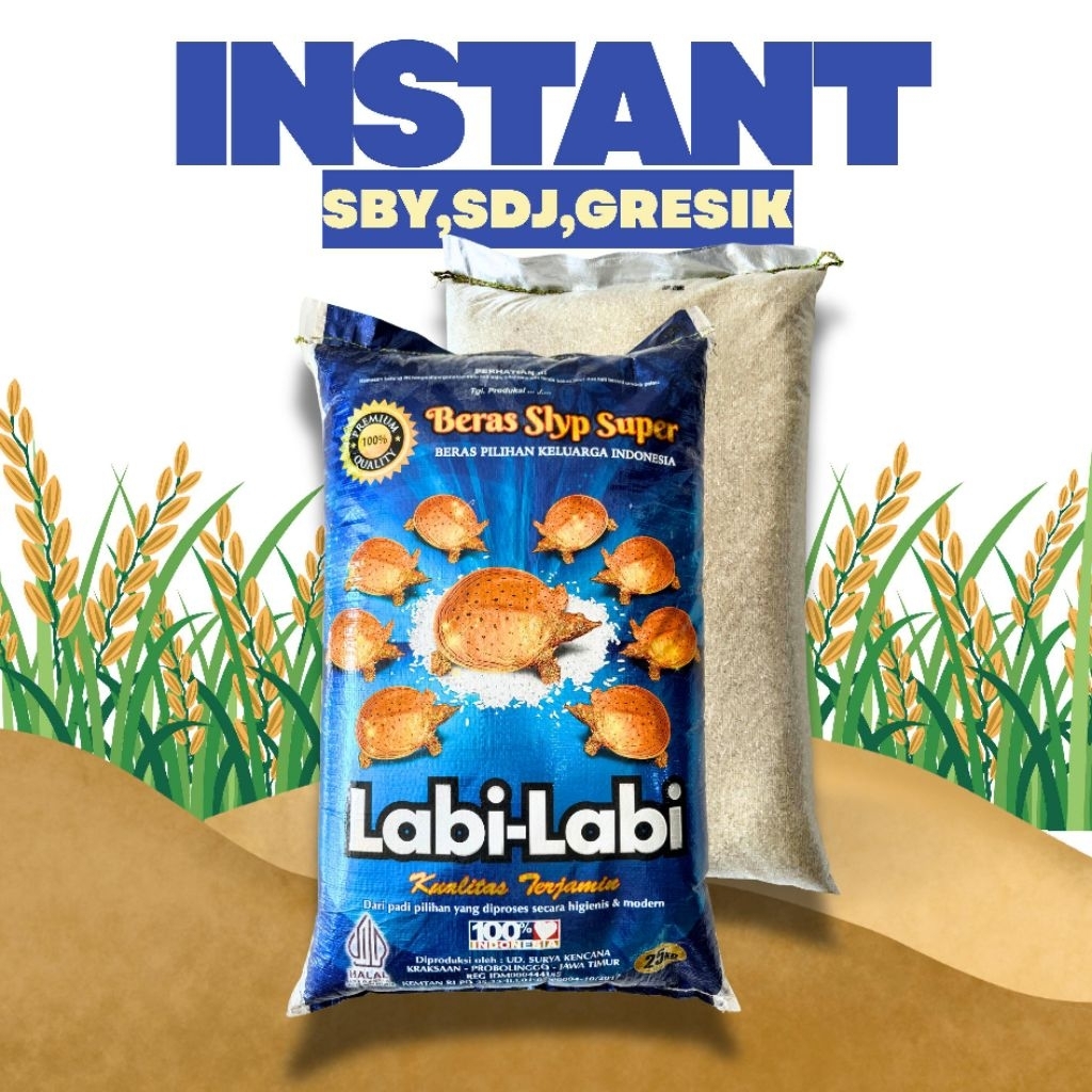 Beras Labi Labi 1 ZAK 20kg