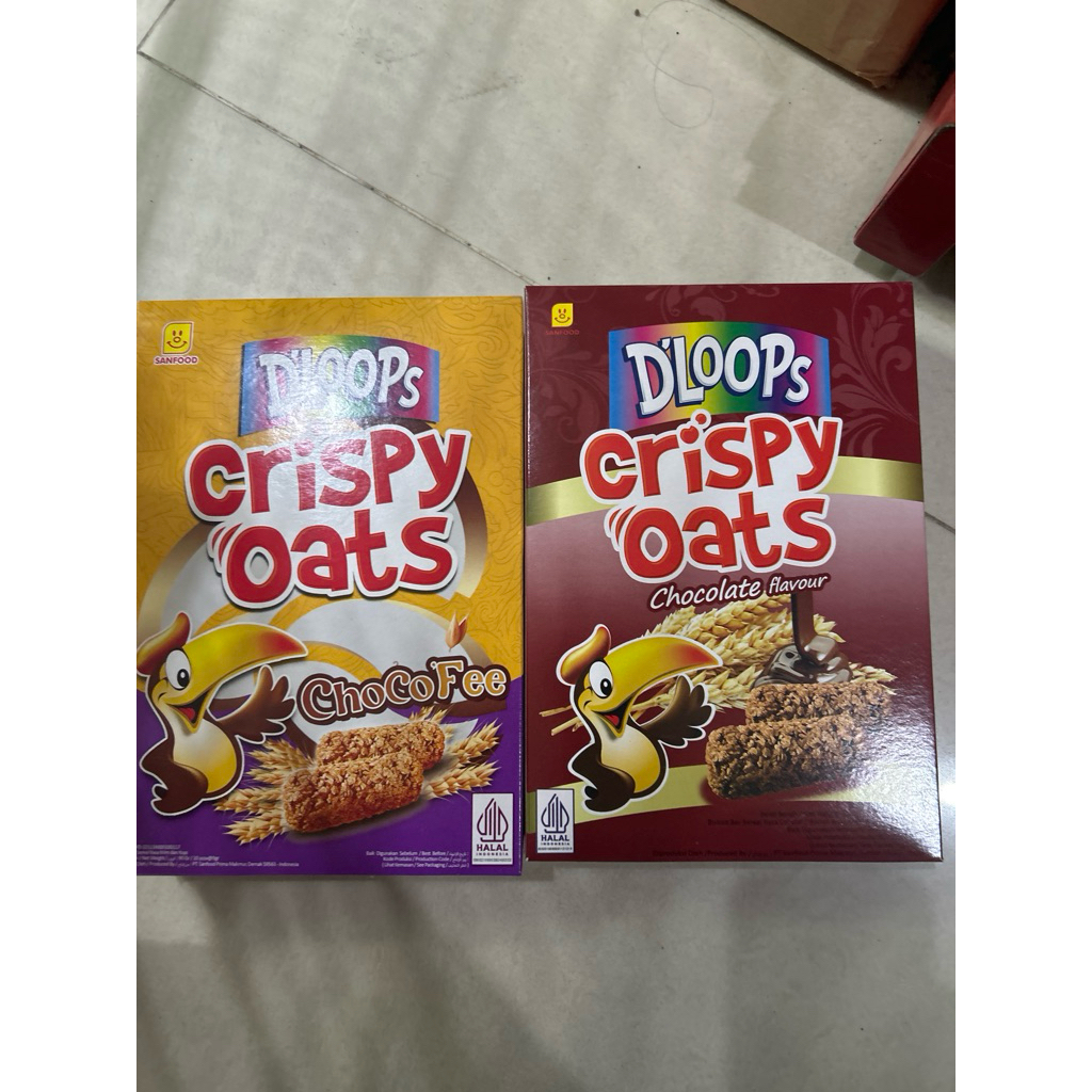 DLoops crispy oats 90gram box