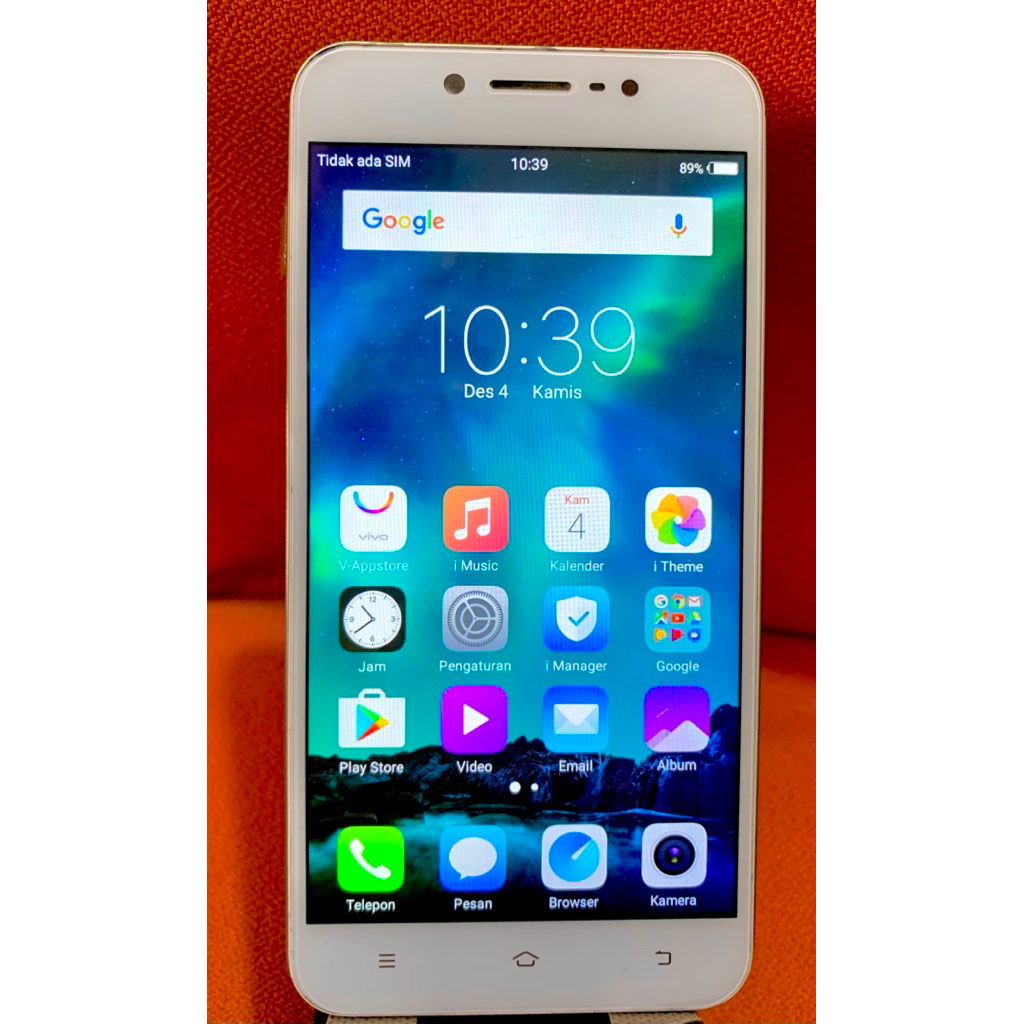 Hp murah hp vivo V5 lite second layak pake  Ram 3/32