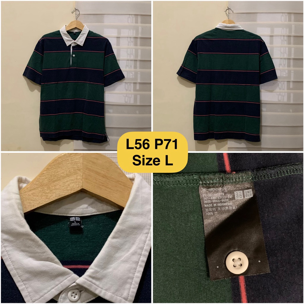 Poloshirt Uniqlo Rugger Original