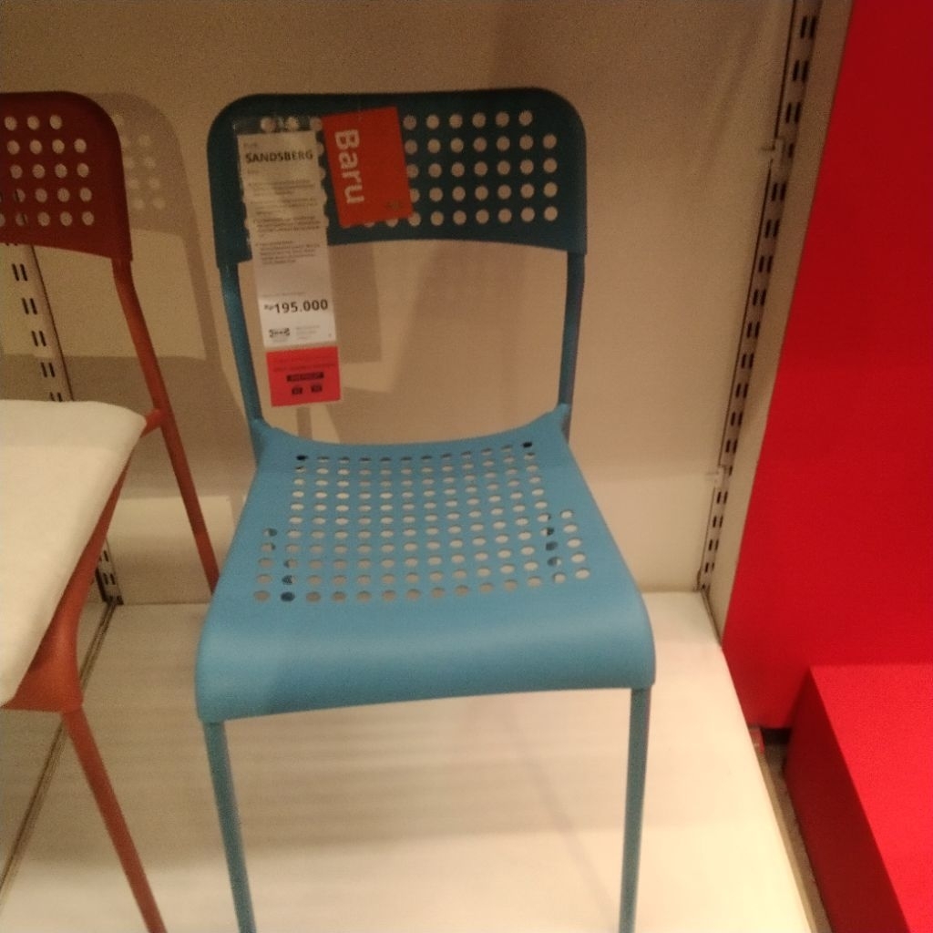 Kursi cafe kursi makan besi dudukan plastik kursi dg sandaran chair