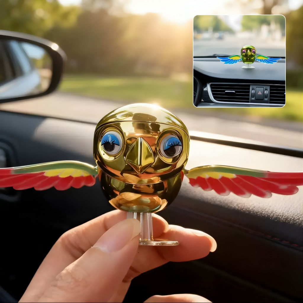 Ornamen Burung Terbang/Hiasan Helm Burung Terbang/Mainan Lucu Aksesoris Burung Terbang