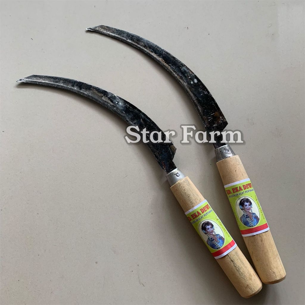 PROMO Arit Padi Sawah Manual Gergaji Besi - Alat Untuk Pemotong Padi