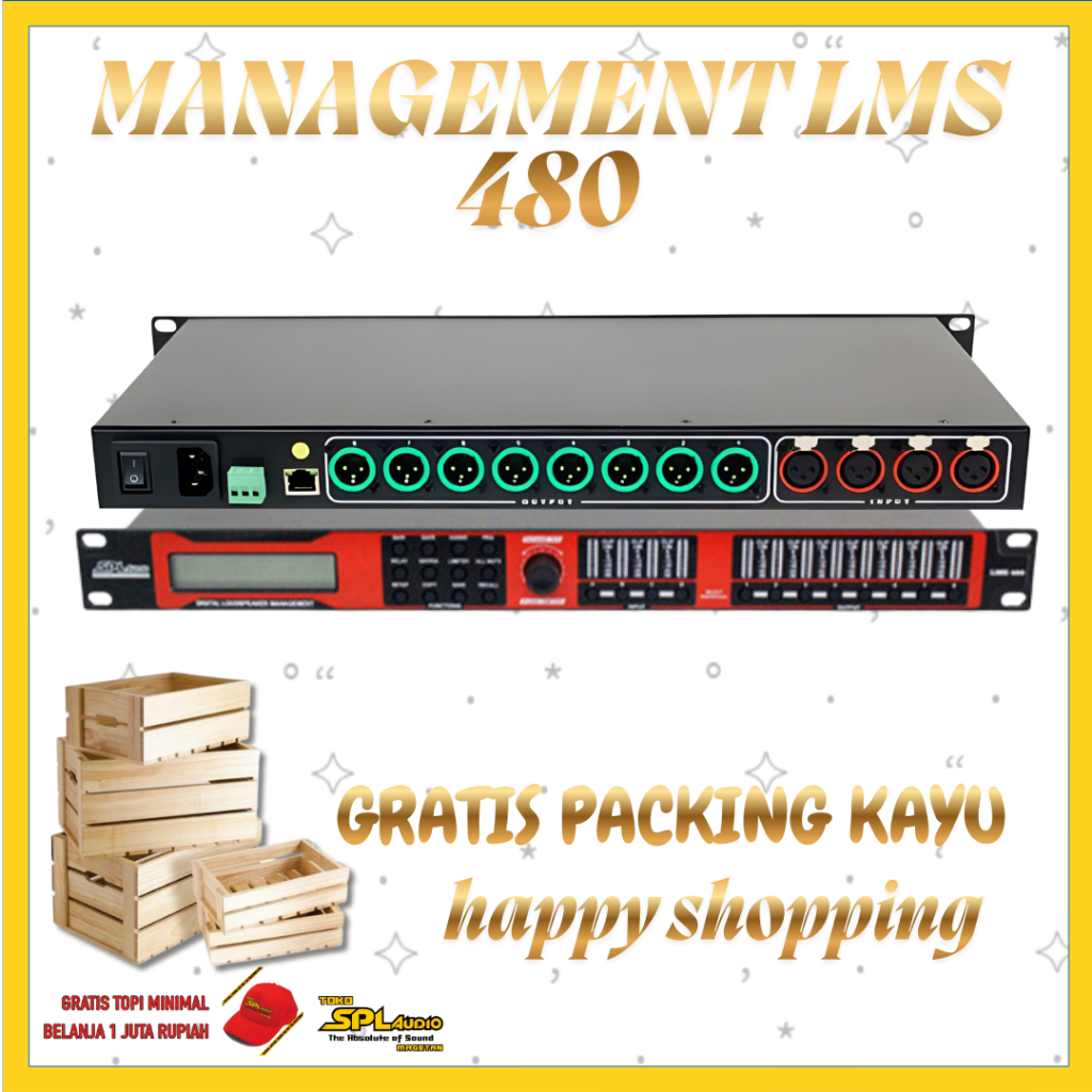 Management dlms SPL Audio Digital Loudspeaker System LMS 480