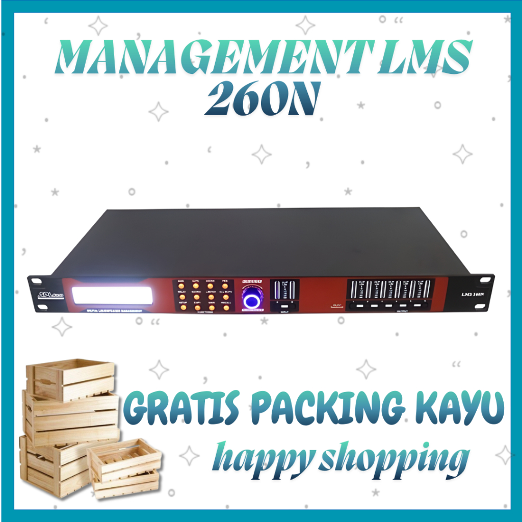 Management SPL Audio LMS 260 / LMS 260N terbaru Original SPL Audio
