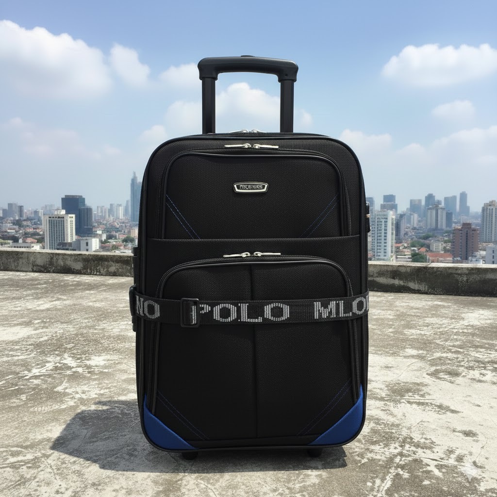 [JURAGAN TAS] Koper 24 Inch Koper Murah KL24 Bahan Nilon Tebal Import Ekspanding POLO Original