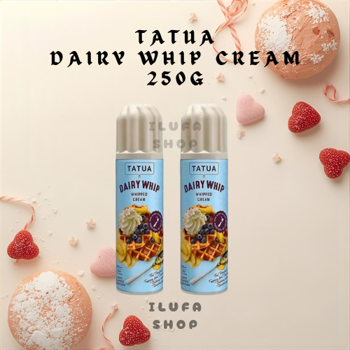 Tatua Whipping Cream Aerosol 250ml Ready Use