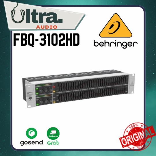 Behringer FBQ-3102HD / FBQ3102 HD / FBQ3102HD Graphic Equalizer 31 Band ORIGINAL