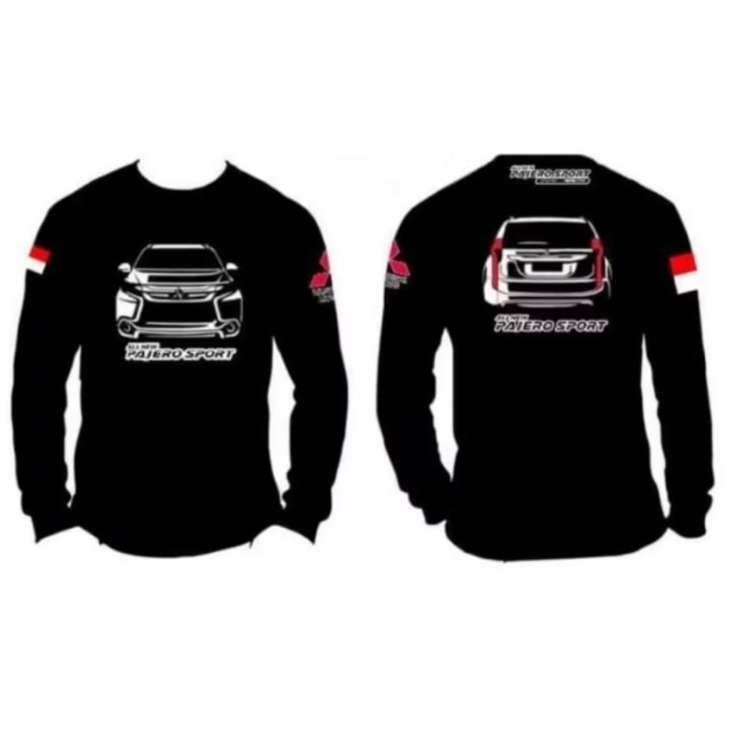 Kaos Distro Lengan Panjang Pa jere Sport Tshirt Bahan Katun Lembut Nyaman