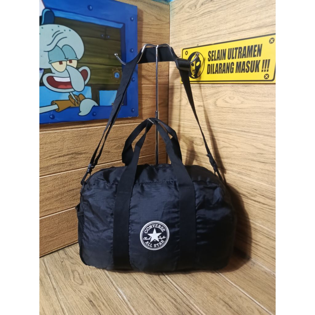 Tas Dufflebag gym olahraga Converse second original