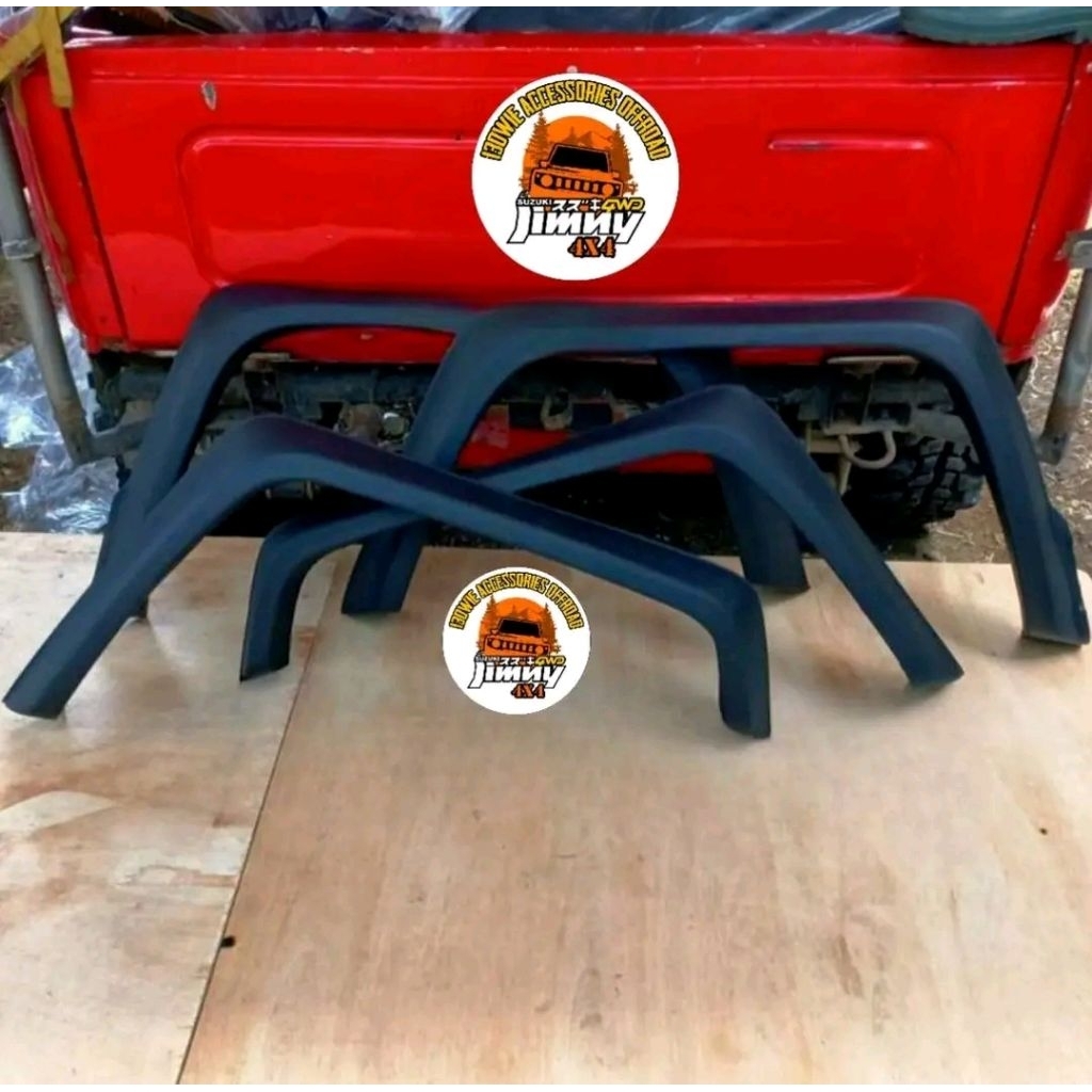 OVER FENDER TAFT FEROZA MODEL ORI POLOS TANPA BAUD TERBUAT DARI BAHAN FIBER GLASS BERKUALITAS CAT HA