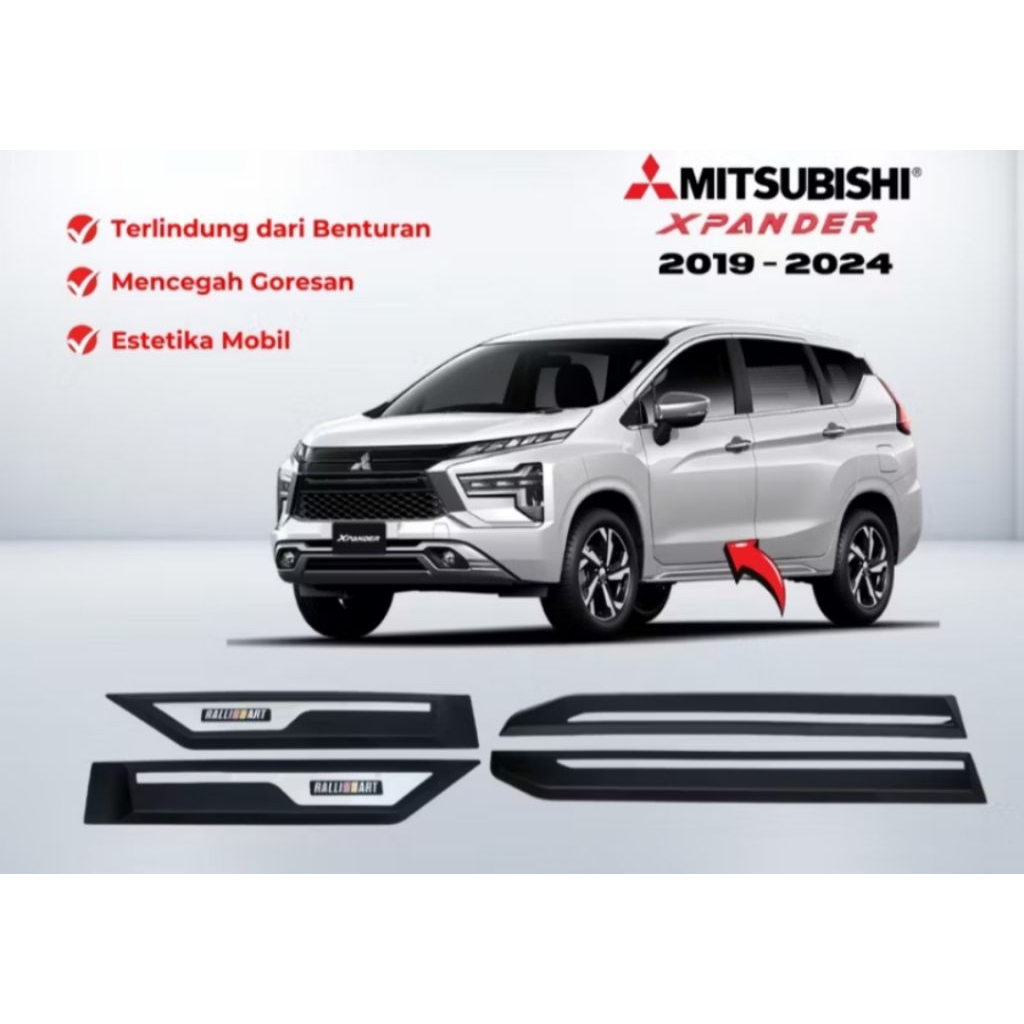 list body list pintu samping Mitsubishi xpander