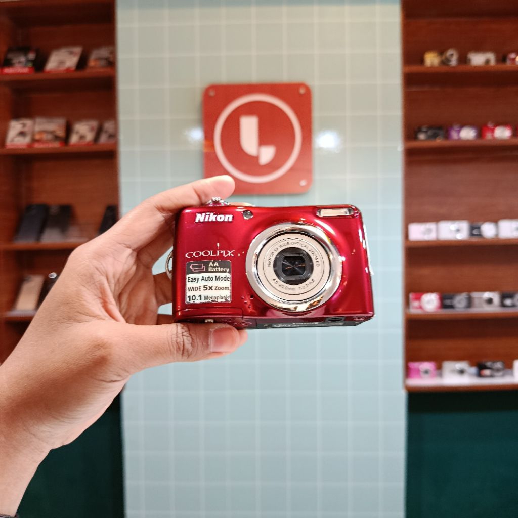 DIGICAM NIKON COOLPIX L23 RED MULUS